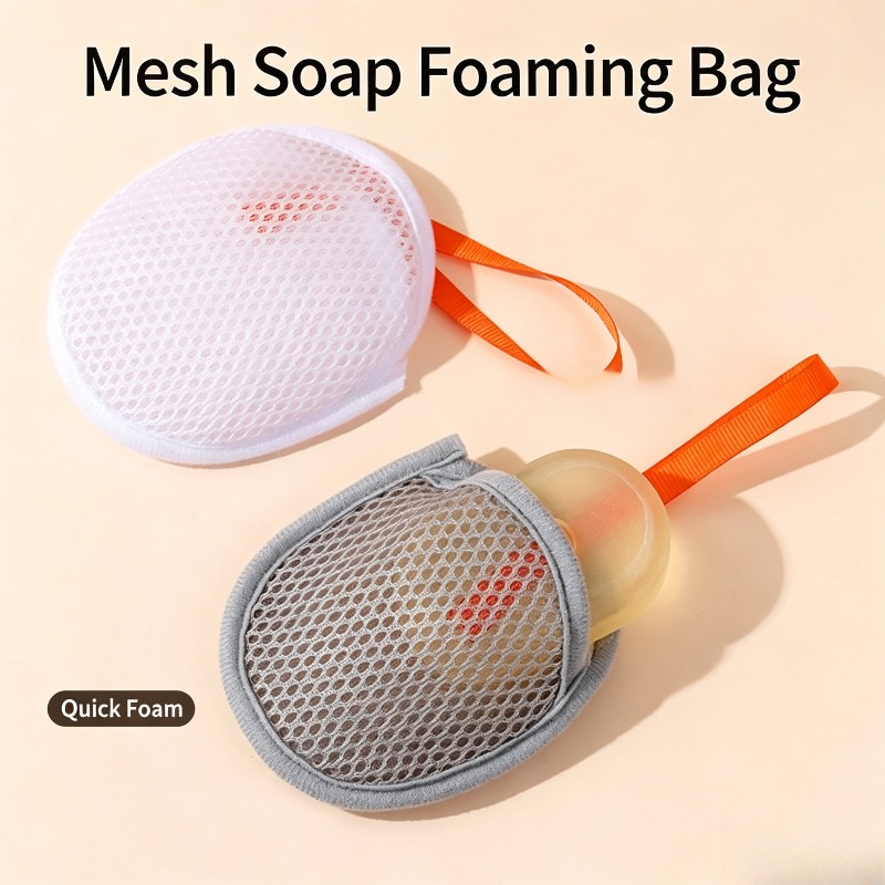 Quick Soap Making - Double‑sided Soap Foaming Mesh Bag Hanging