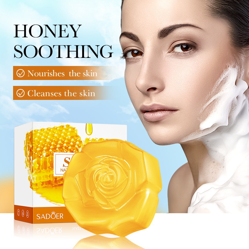 1Pcs Honey Handmade Soap Clean - огляд і ціна Soap Making Olive Oil