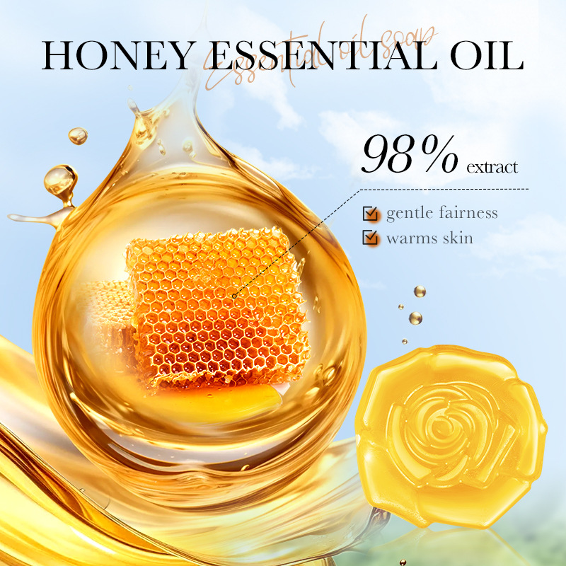 1Pcs Honey Handmade Soap Clean - огляд і ціна Soap Making Olive Oil