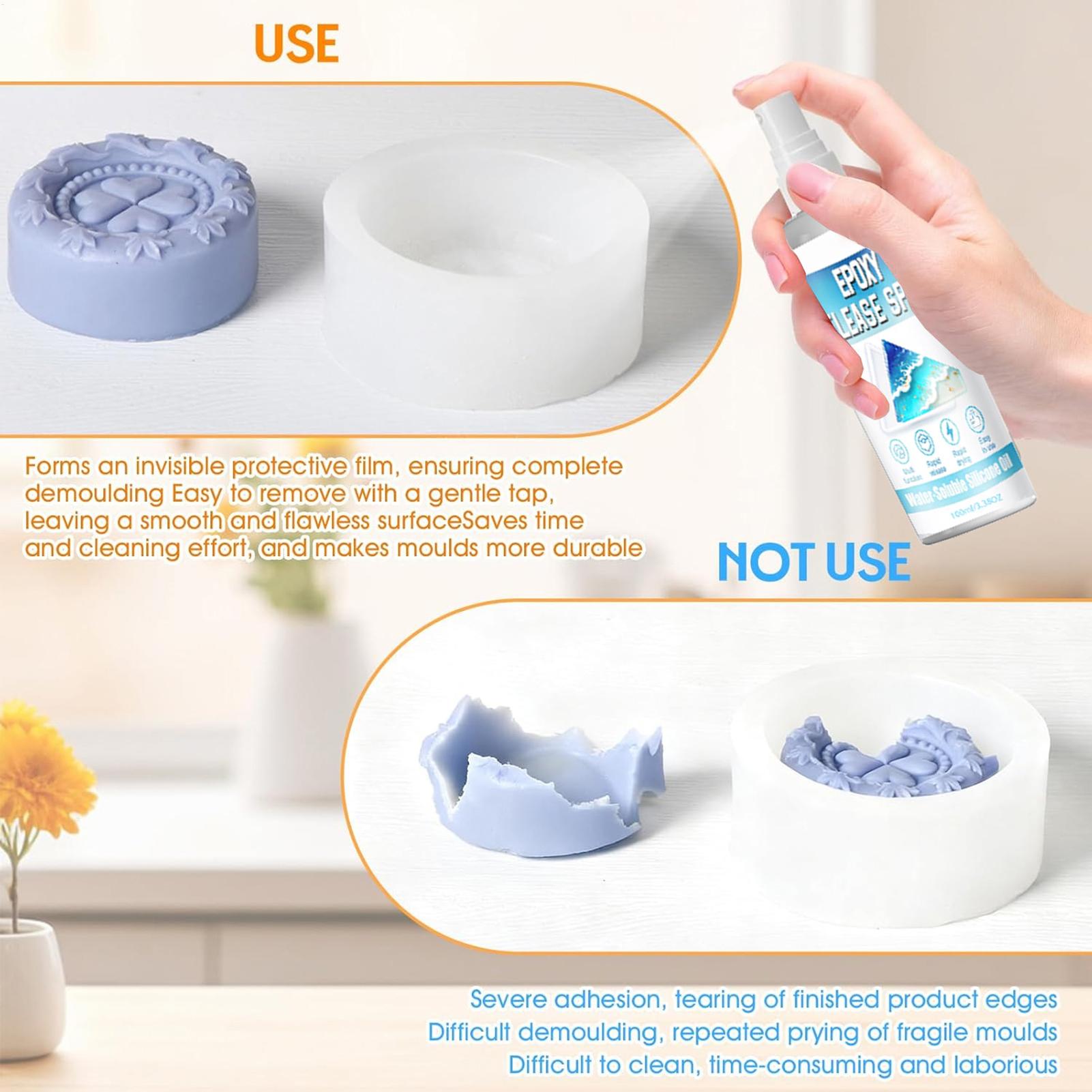 100ml Silicone Release Spray E - огляд і ціна Soap Making Designs