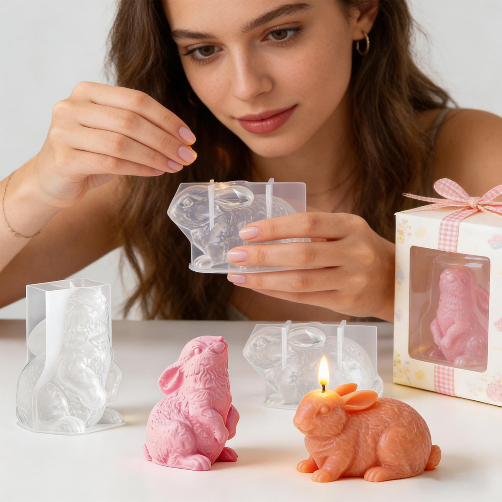 Bunny Silicone Mold 3D Craftin - огляд і ціна Soap Making Friends