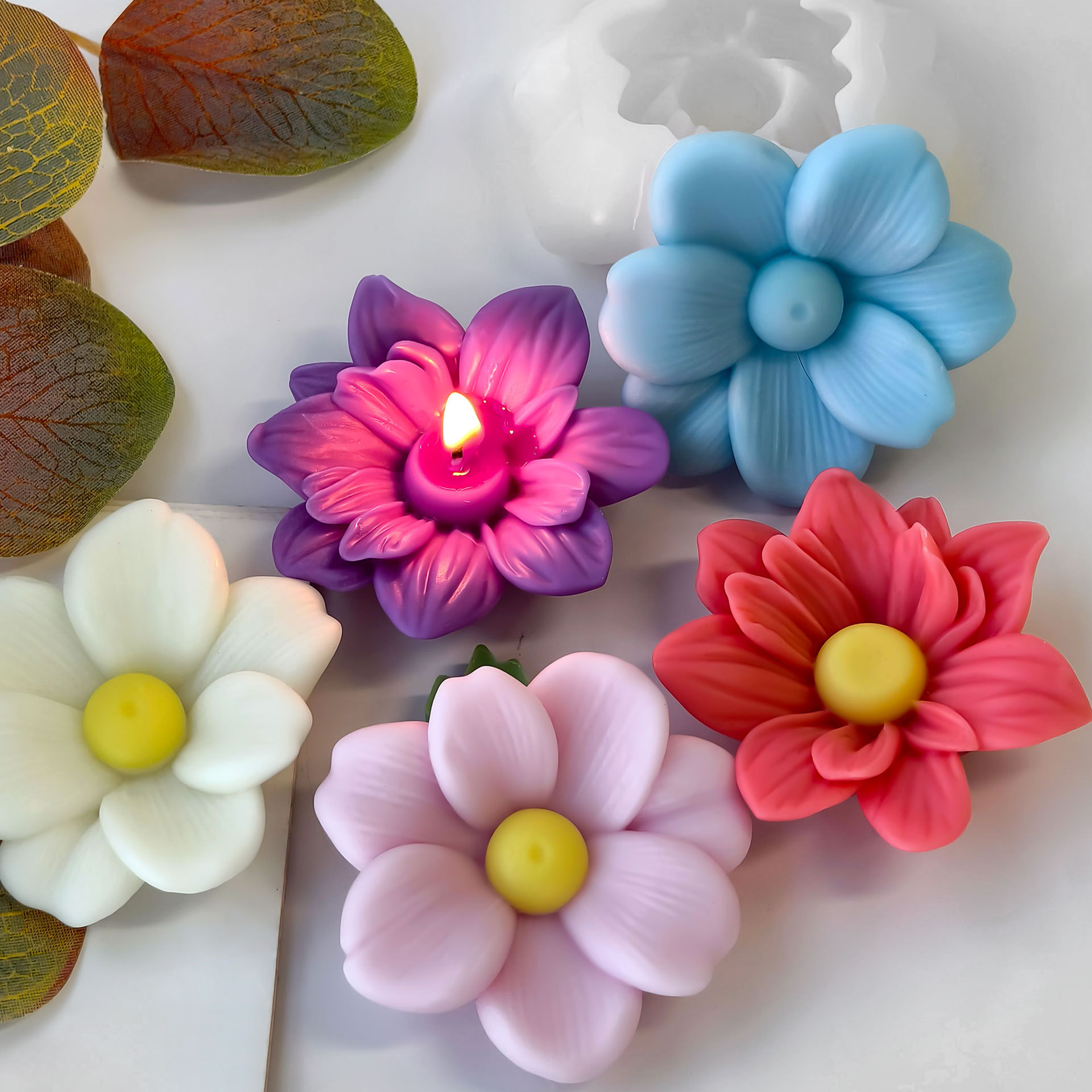 DIY Flowers Aroma Candle Silic - огляд і ціна Soap Making At Home