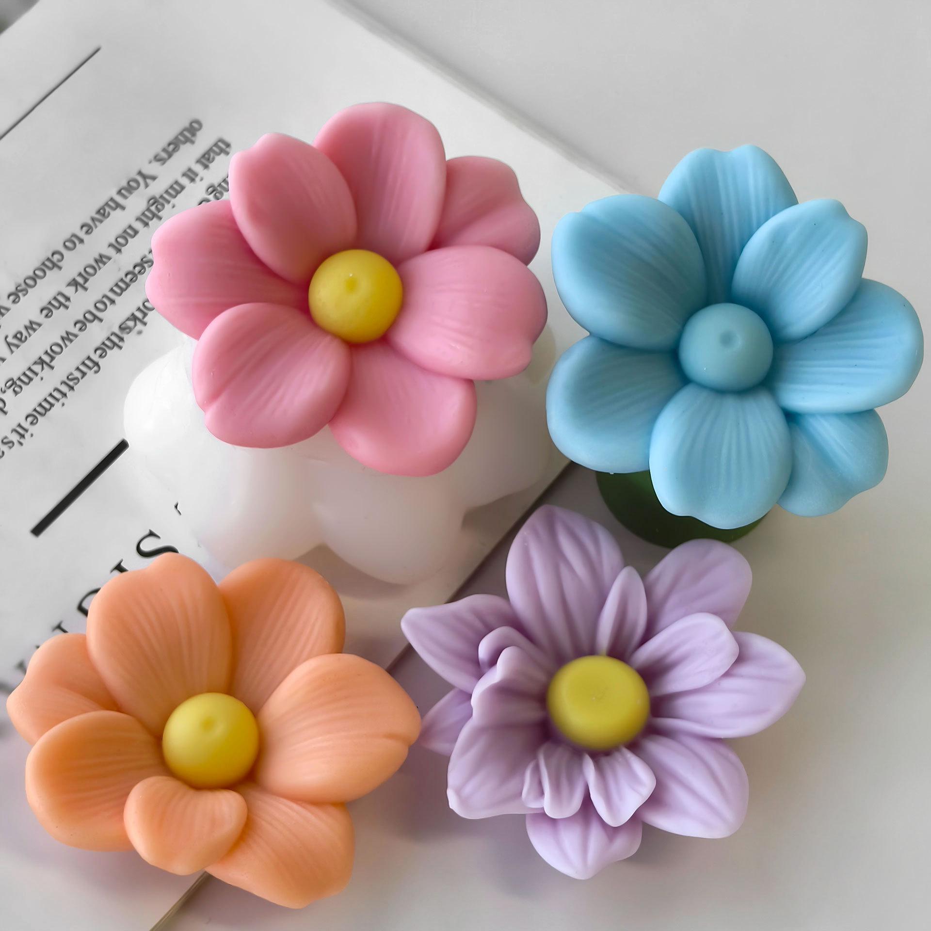 DIY Flowers Aroma Candle Silic - огляд і ціна Soap Making At Home