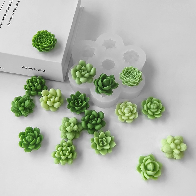 7 In1 Succulent Cactus Silicon - огляд і ціна Soap Making At Home