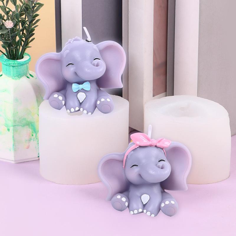 Cute 3D Elephant Silicone Cand - огляд і ціна Soap Making Designs