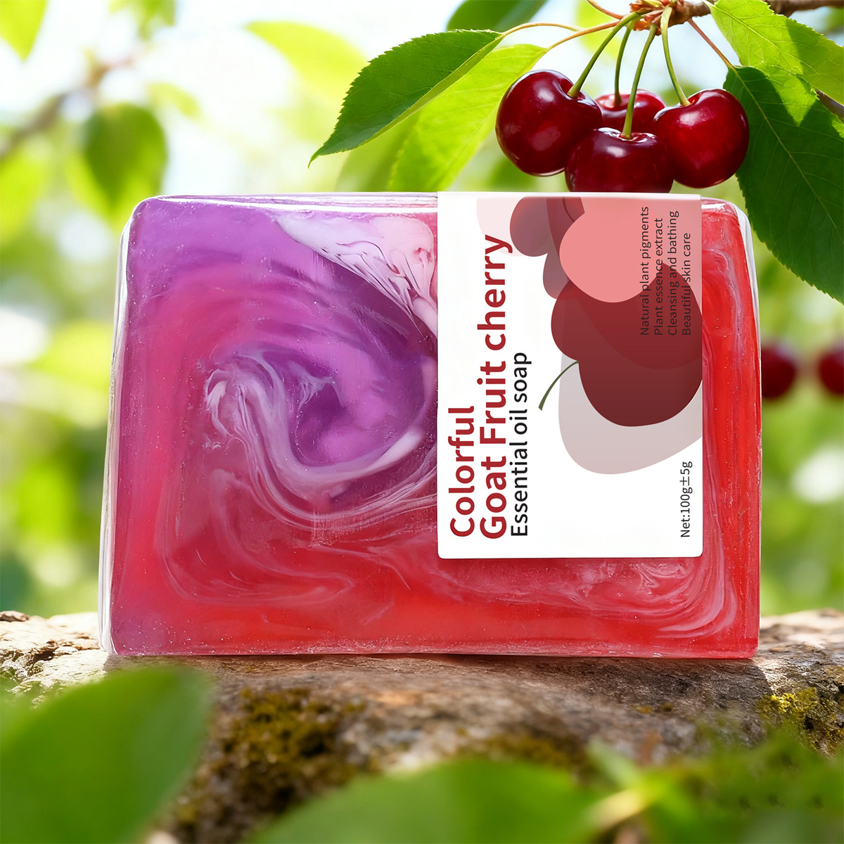 Fruit Cherry Organic Handmade  - огляд і ціна Soap Making Olive Oil