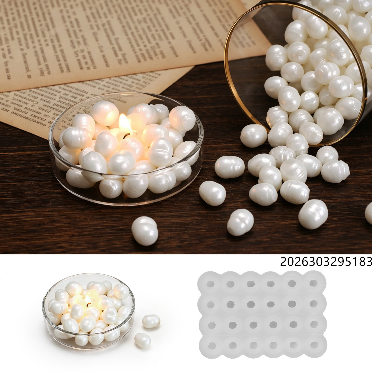 Healing Ocean Pearl Mirror Wax - огляд і ціна Soap Making Designs