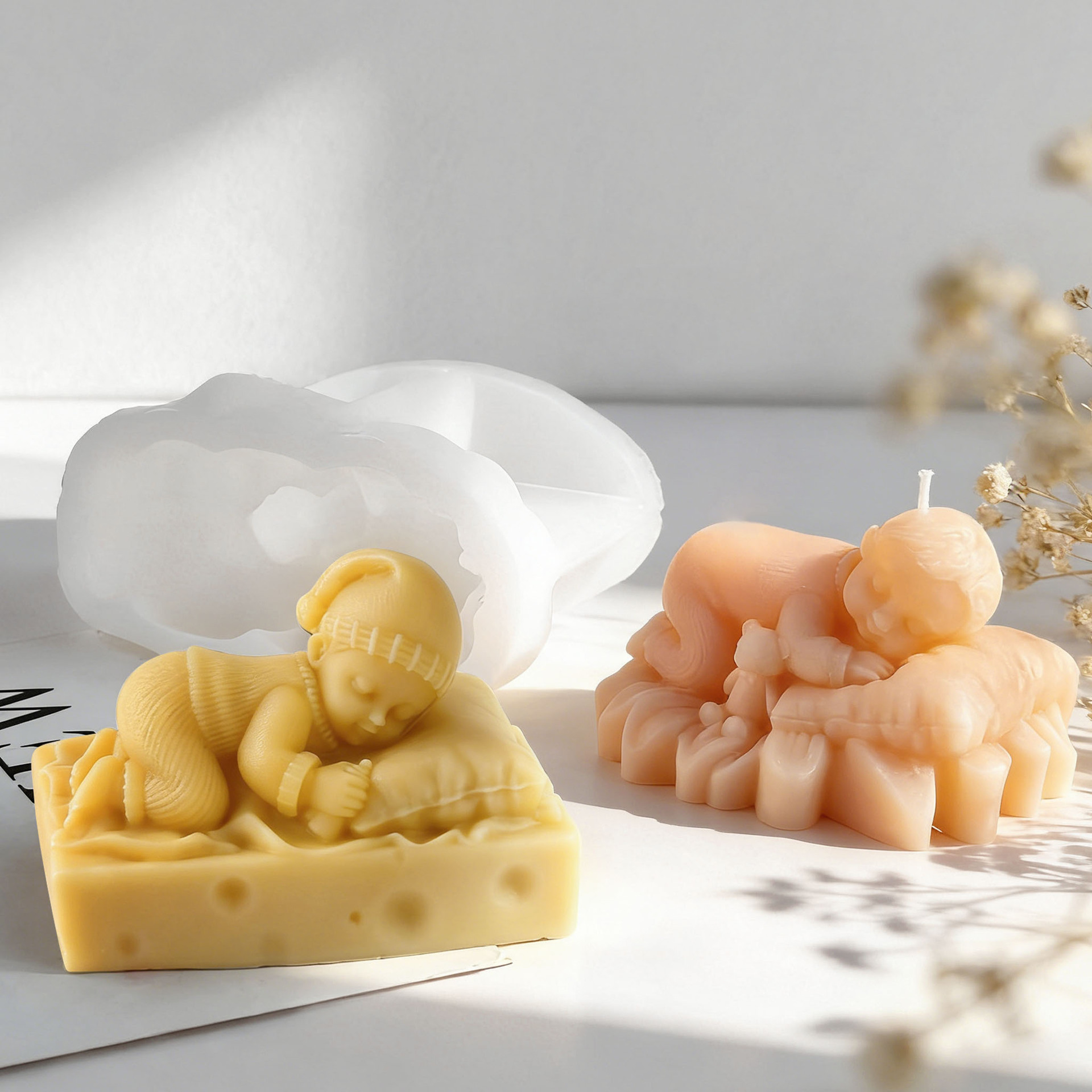 DIY Sleeping Baby Silicone Can - огляд і ціна Soap Making At Home