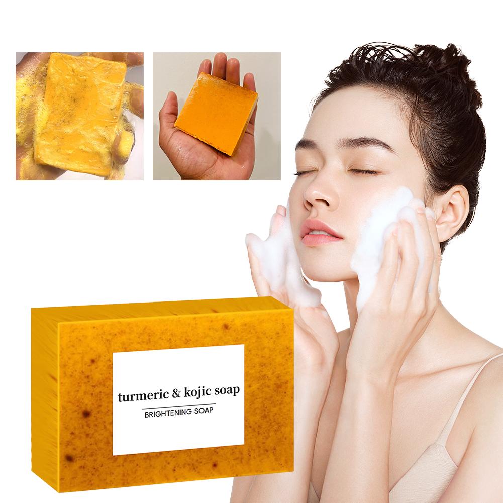 100g Turmeric Hand Made Soap,  - огляд і ціна Soap Making Olive Oil