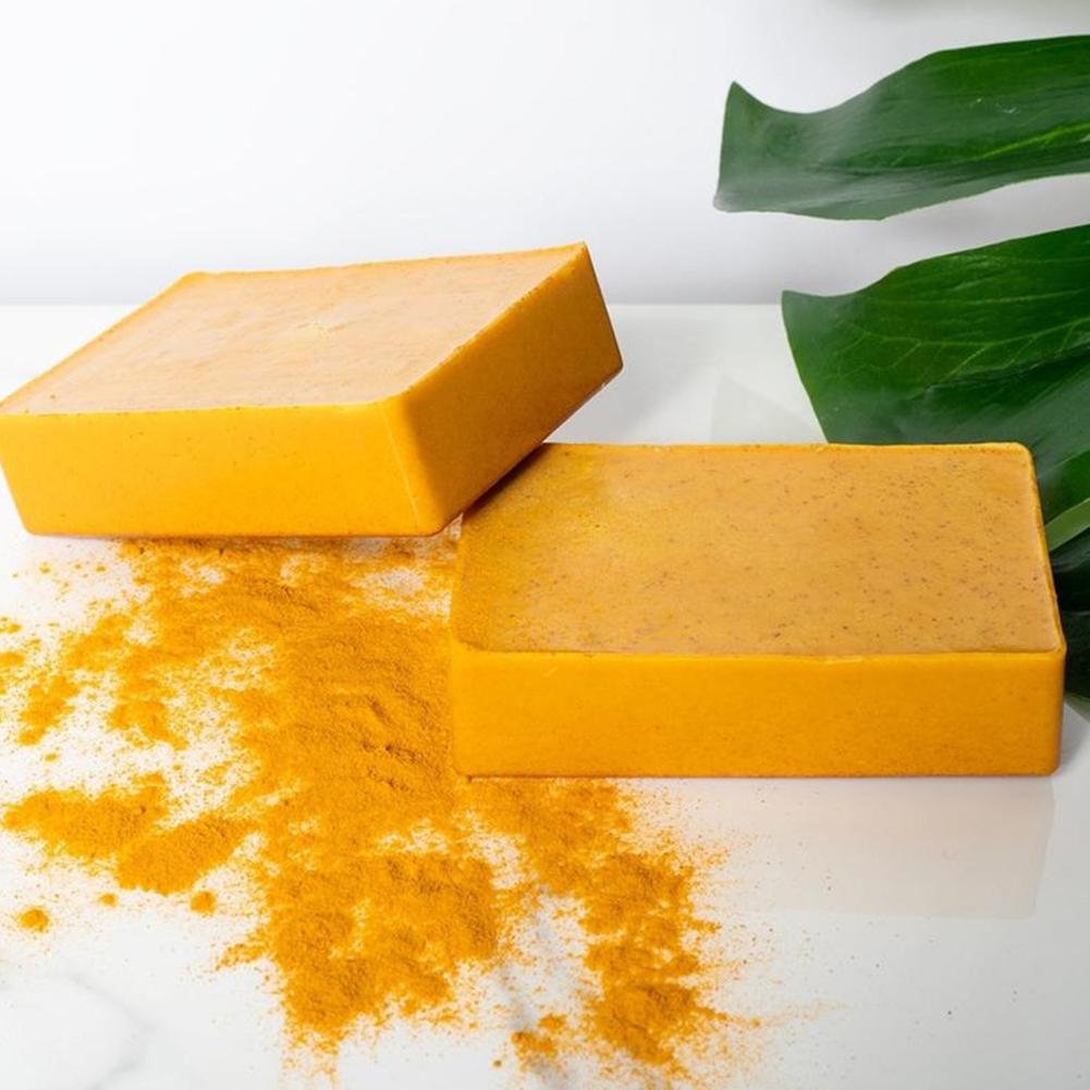 100g Turmeric Hand Made Soap,  - огляд і ціна Soap Making Olive Oil