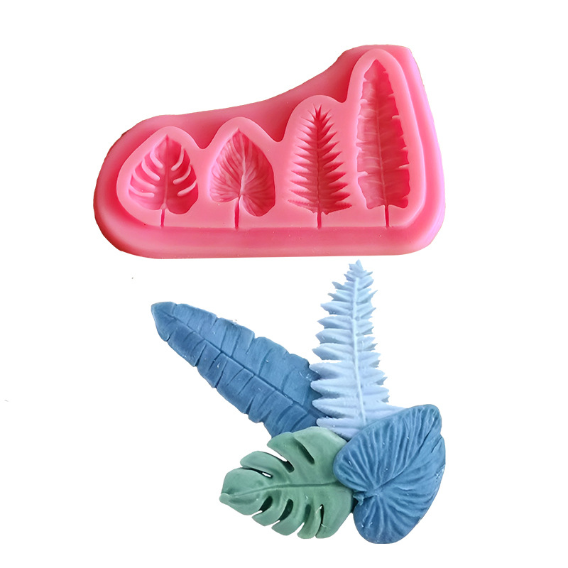 Palm Leaves And Turtle Leaf Si - огляд і ціна Soap Making Designs