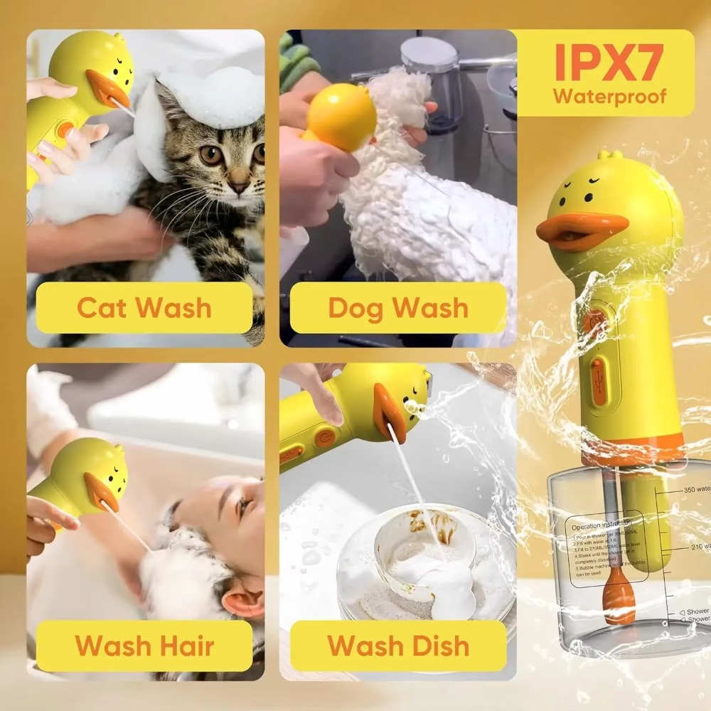 Cute Duck Pet Cleaning Machine - огляд і ціна Soap Making Lab