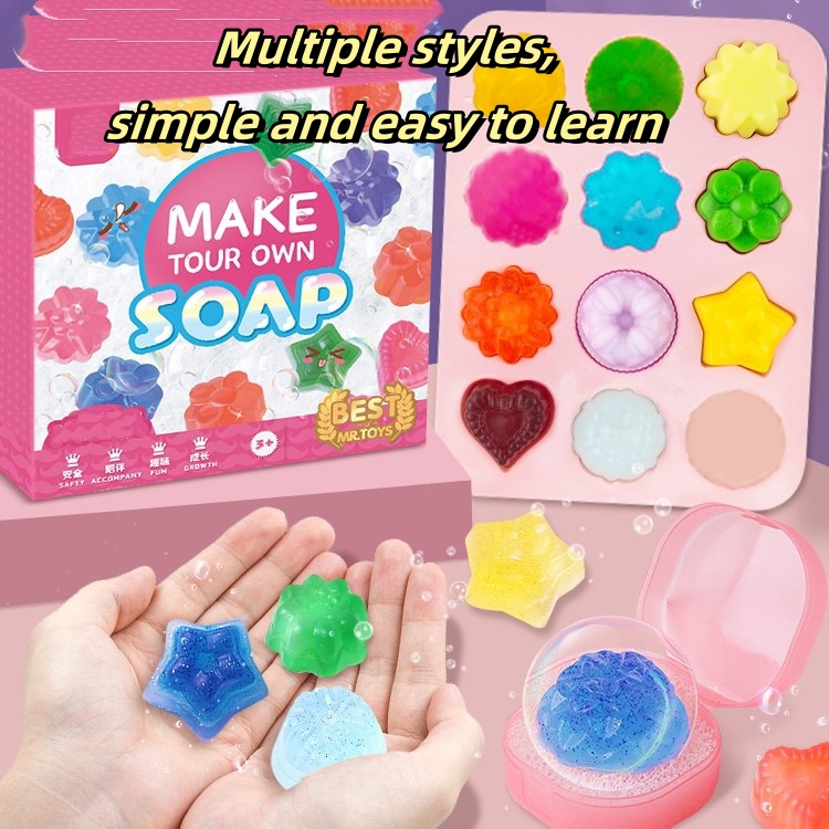 DIY Handmade Soap Crystal Soap - огляд і ціна Soap Making Diy Kit