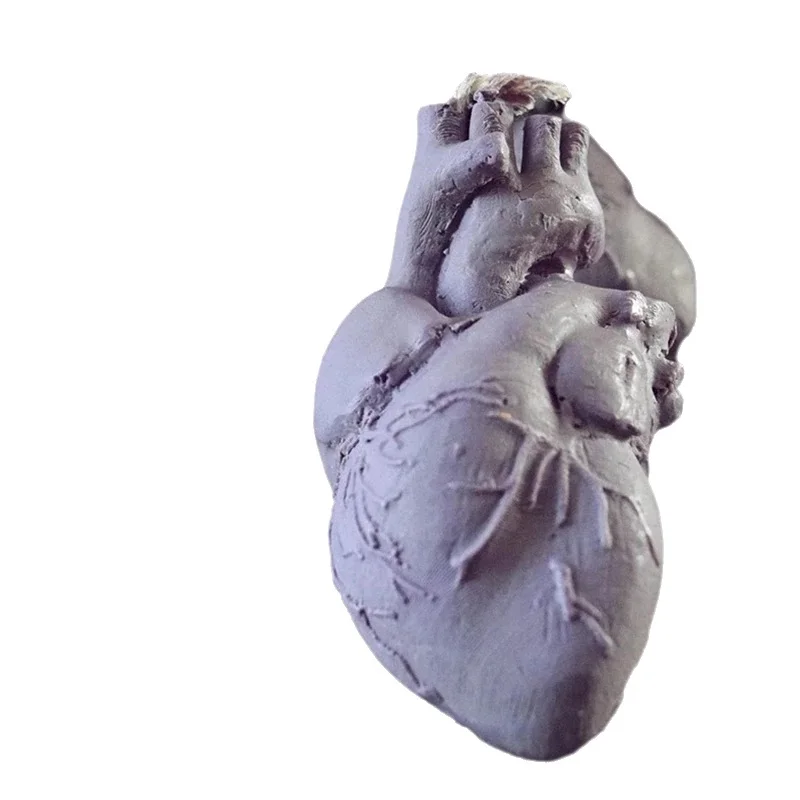 DIY Human Heart Silicone Candl - огляд і ціна Soap Making Diy Kit