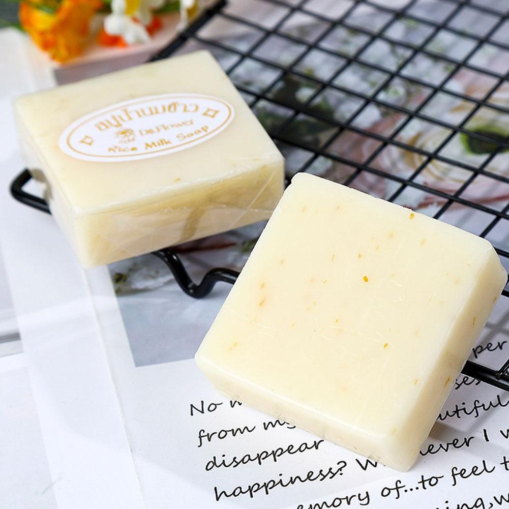Rice Milk Soap Bar Handmade Na - огляд і ціна Soap Making Olive Oil
