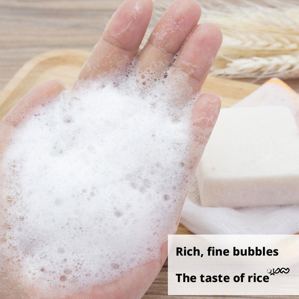Rice Milk Soap Bar Handmade Na - огляд і ціна Soap Making Olive Oil