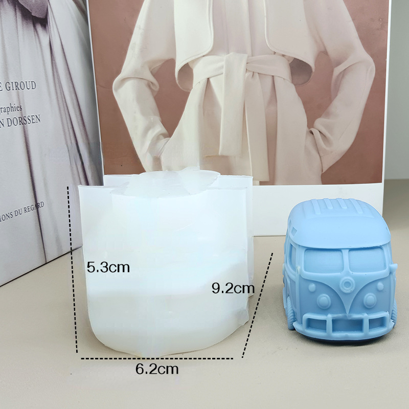 Mini Bus Silicone Candle Mold  - огляд і ціна Soap Making At Home