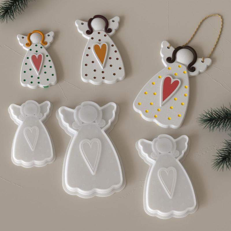 Love Angel Gypsum Mold Candle  - огляд і ціна Soap Making Designs