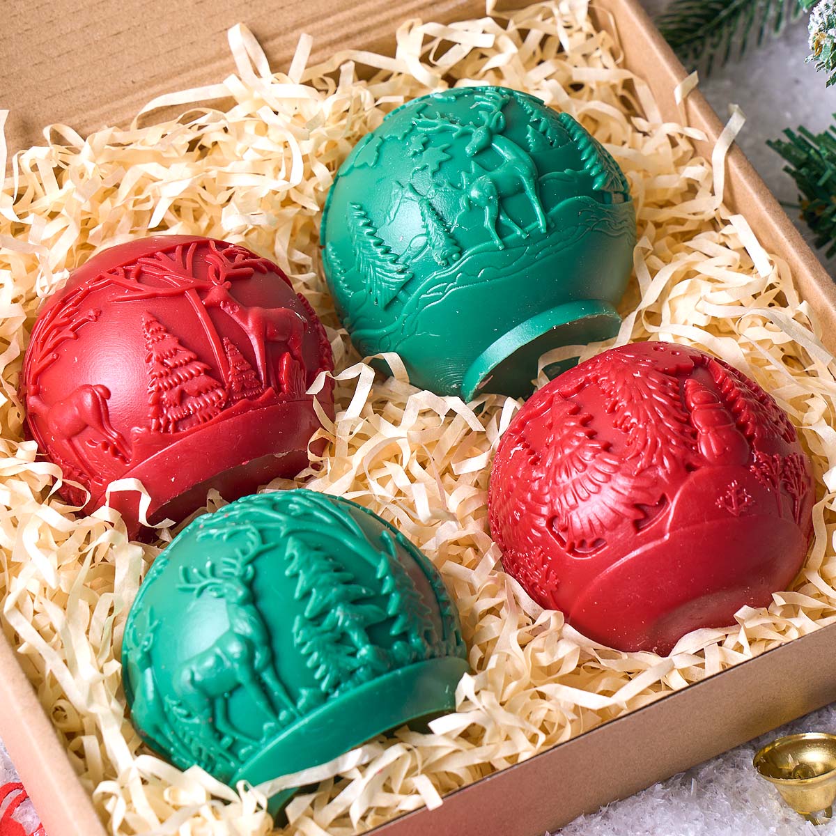Christmas Ornaments Silicone C - огляд і ціна Soap Making At Home