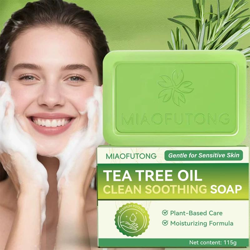 Tea Tree Oil Soap Bar for Men  - огляд і ціна Soap Making Olive Oil