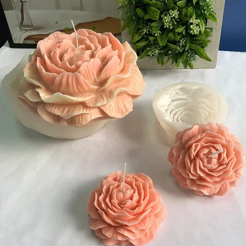 Extra Large 3D Flower Candle S - огляд і ціна Soap Making Diy Kit