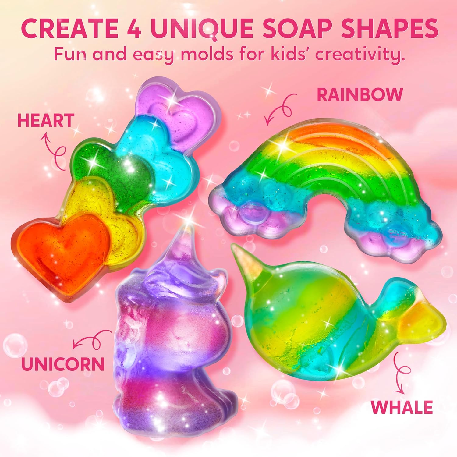 JOYFY Unicorn Soap Making Kit  - огляд і ціна Soap Making Lab
