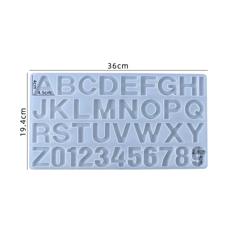 1pc/2pcs/3pcs LettersAtoZ，Numb - огляд і ціна Soap Making Designs