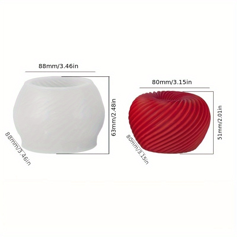 A trendy red apple silicone mo - огляд і ціна Soap Making Designs