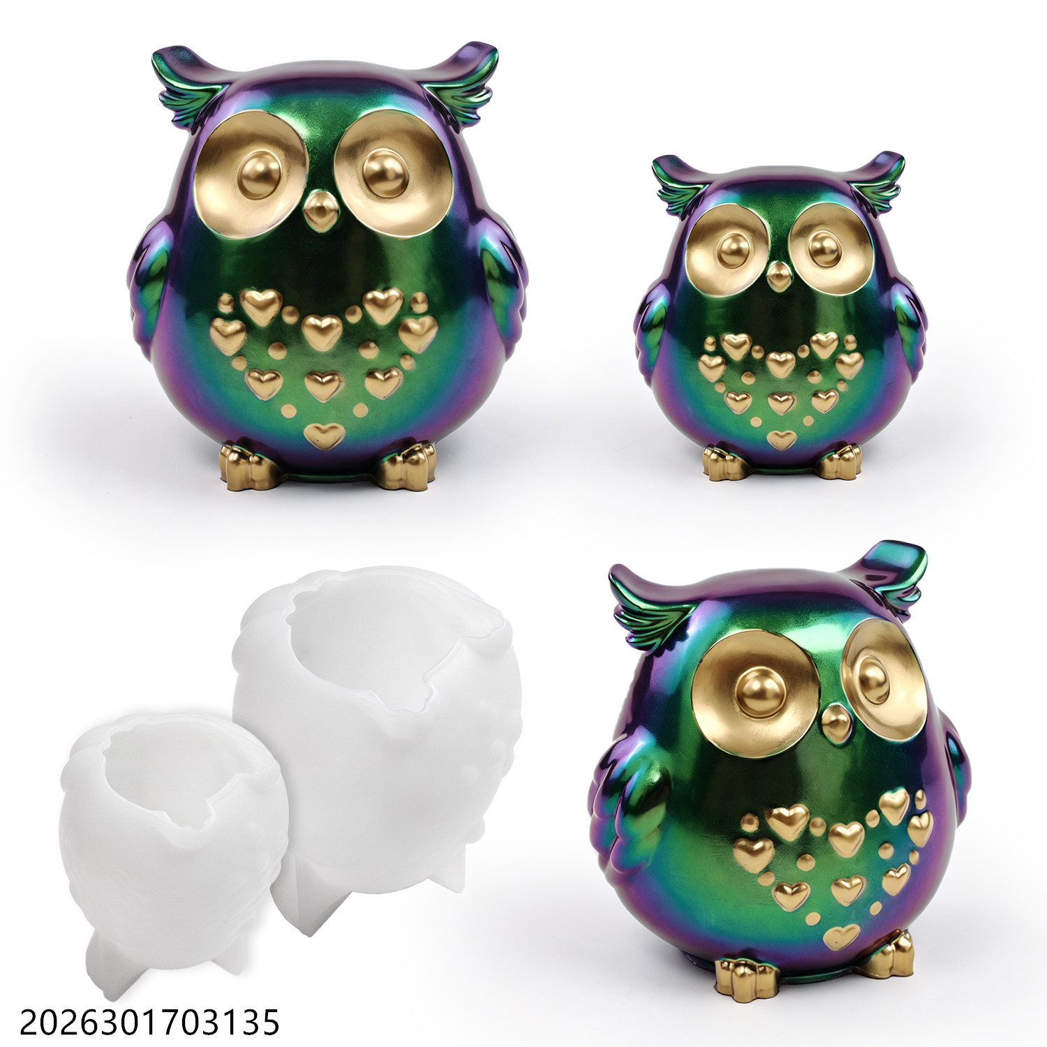 Owl Silicone Mold 3D Bird Shap - огляд і ціна Soap Making Designs