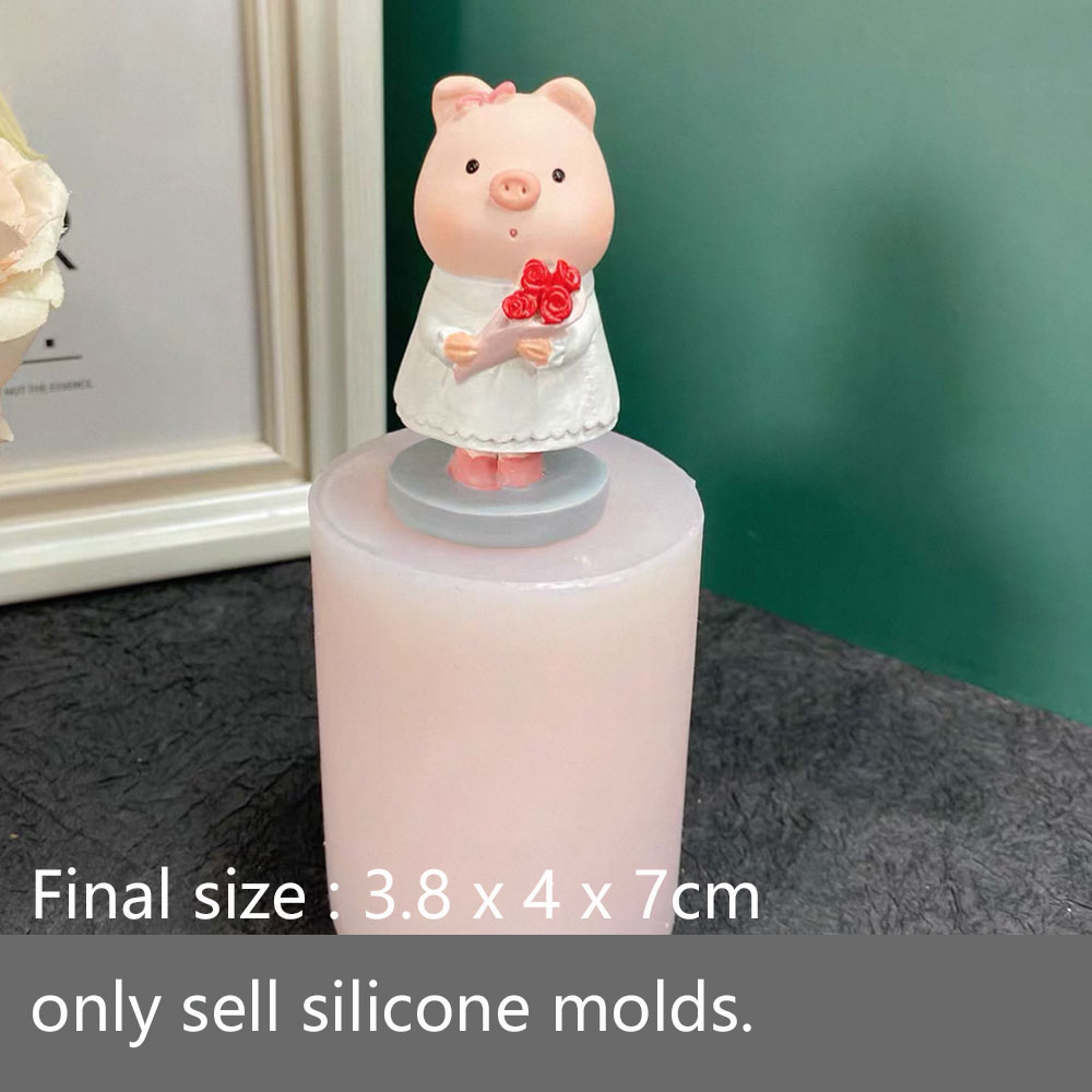 Lucky Pig Silicone Mold Plaste - огляд і ціна Soap Making Friends