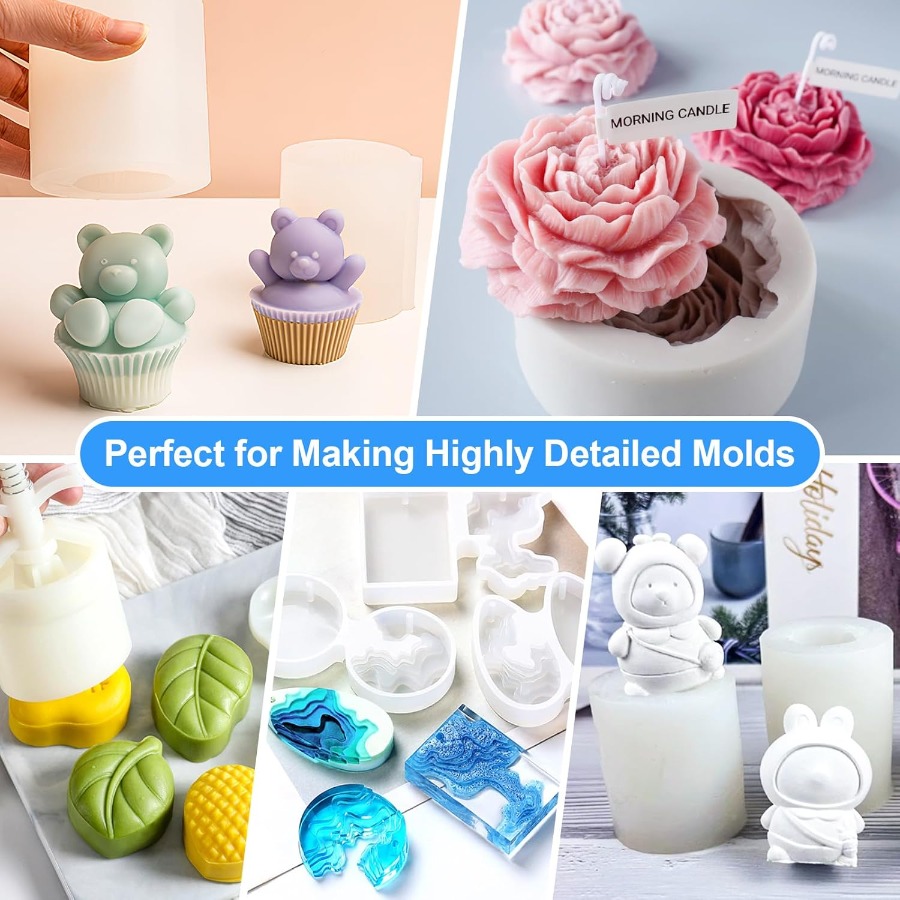 Silicone Mold Making Kit, 38.8 - огляд і ціна Soap Making Lab
