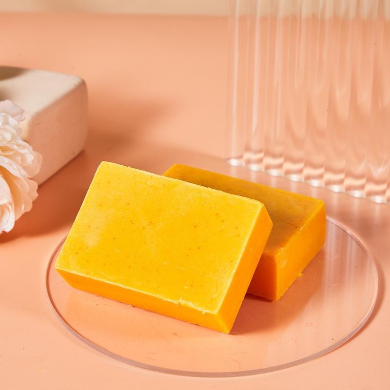 Lemon Turmeric Kojic Soap,Natu - огляд і ціна Soap Making Olive Oil