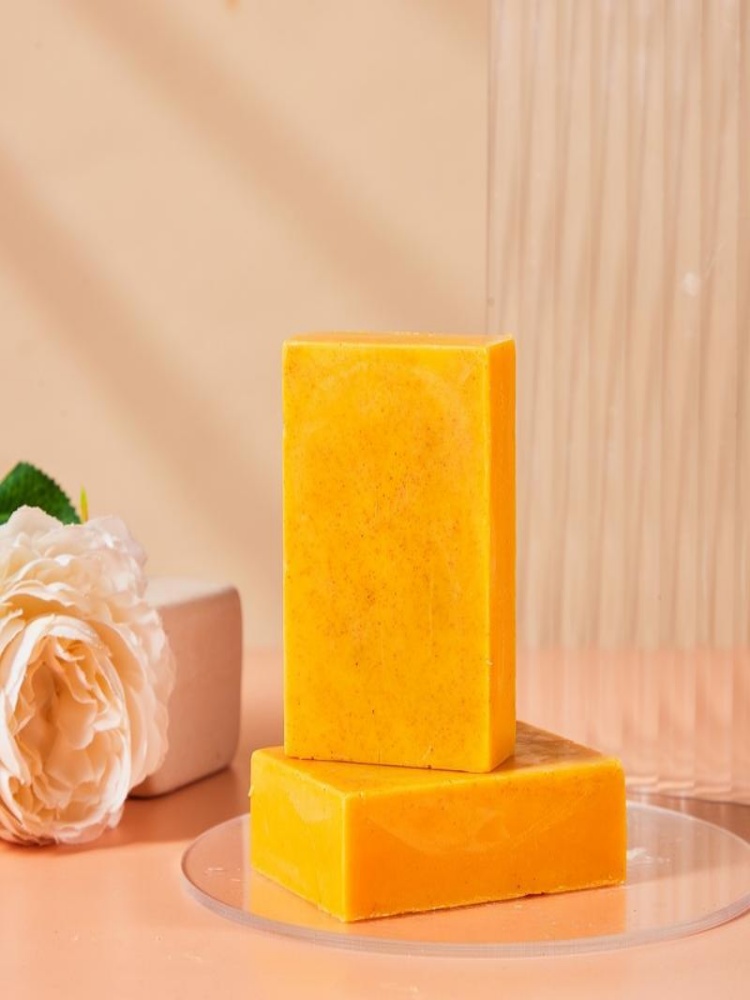 Lemon Turmeric Kojic Soap,Natu - огляд і ціна Soap Making Olive Oil